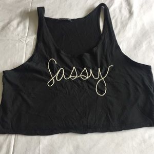 Brandy Melville crop top